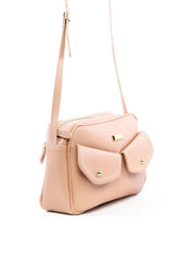 Bolsa Bag Transversal Arredondada - Nude BSI-6121 - NU