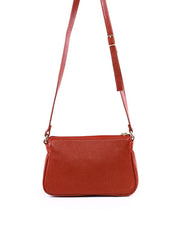 Bolsa Clutch Couro Pequena Transversal - Castor BSI-5873 - CS