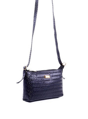 Bolsa Baguete Retangular com Alça Dupla - Preta BSI-6351 - PR
