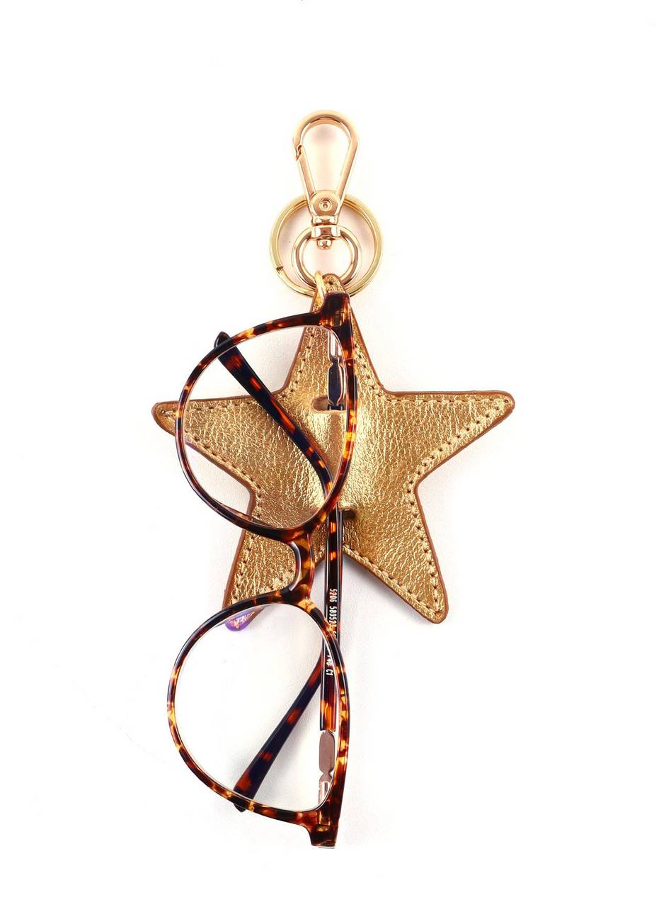 Chaveiro Estrela Porta Óculos - Ouro CVI-180 - AU