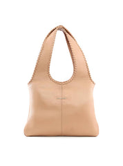 Bolsa Hobo Estilo Whipstitch - Nude BSI-6406 - NU