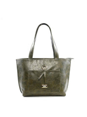 Bolsa Shopper com Detalhe de Argola - Verde BSI-6162 - VD