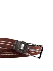 Cinto Masculino Casual em Lona e Couro - Cacau CTI-1014 - CA