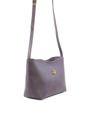 Bolsa Tote Transversal com Borda Ondulada - Cacau BSI-6149 - CA