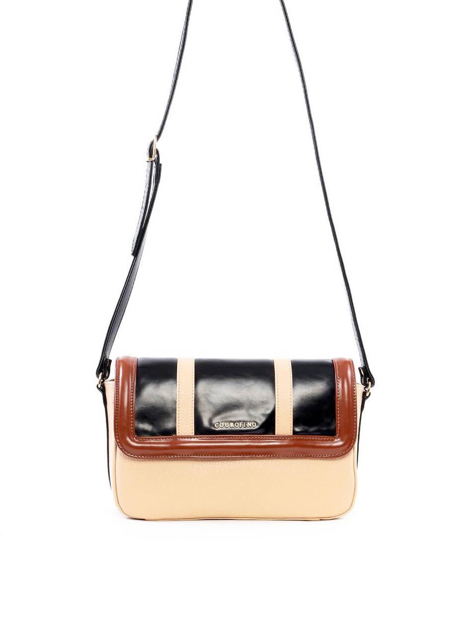 Bolsa Satchel Média com Detalhe de Recortes BSI-6490 - CL