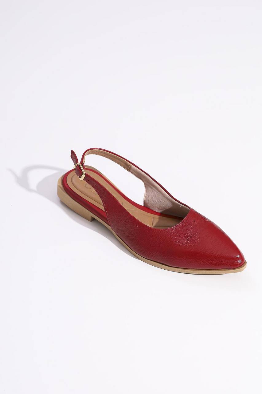 Sapatilha Slingback Lisa - Vermelha SDI-11809 - VE
