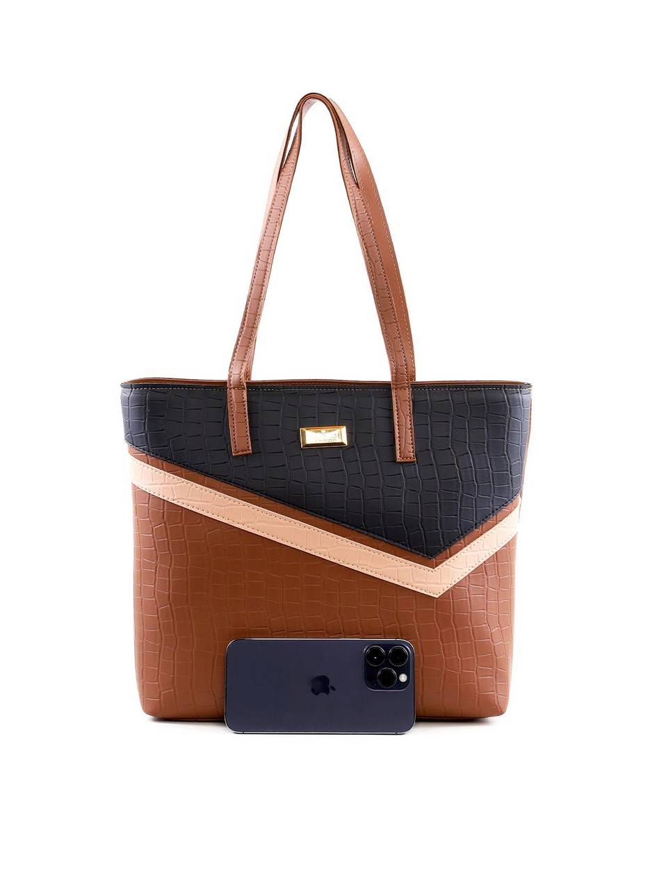 Bolsa Shopper com Recortes Assimétricos - Castor BSI-6422 - CS