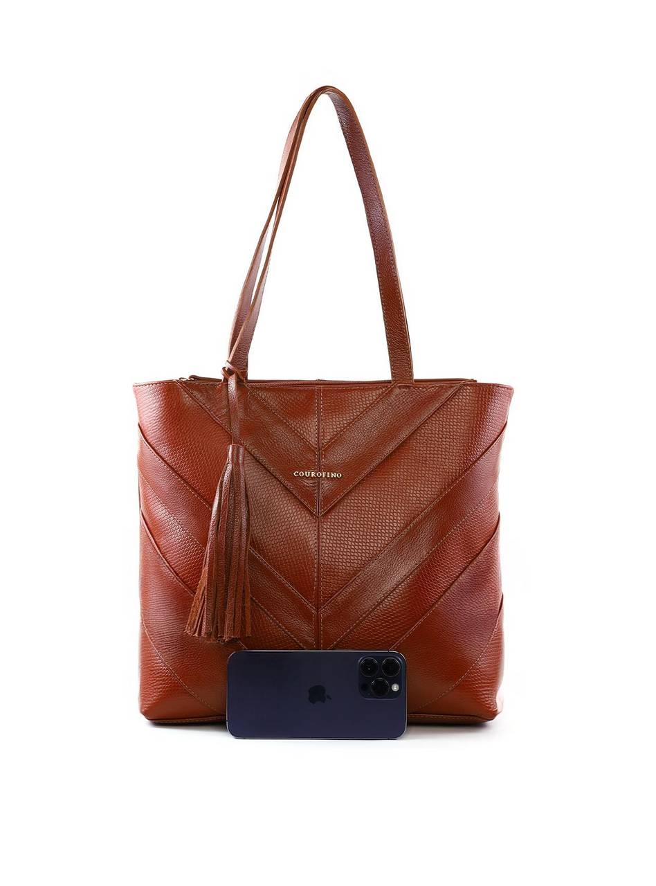 Bolsa Shopper Patchwork Barbicacho - Castor BSI-6399 - CS