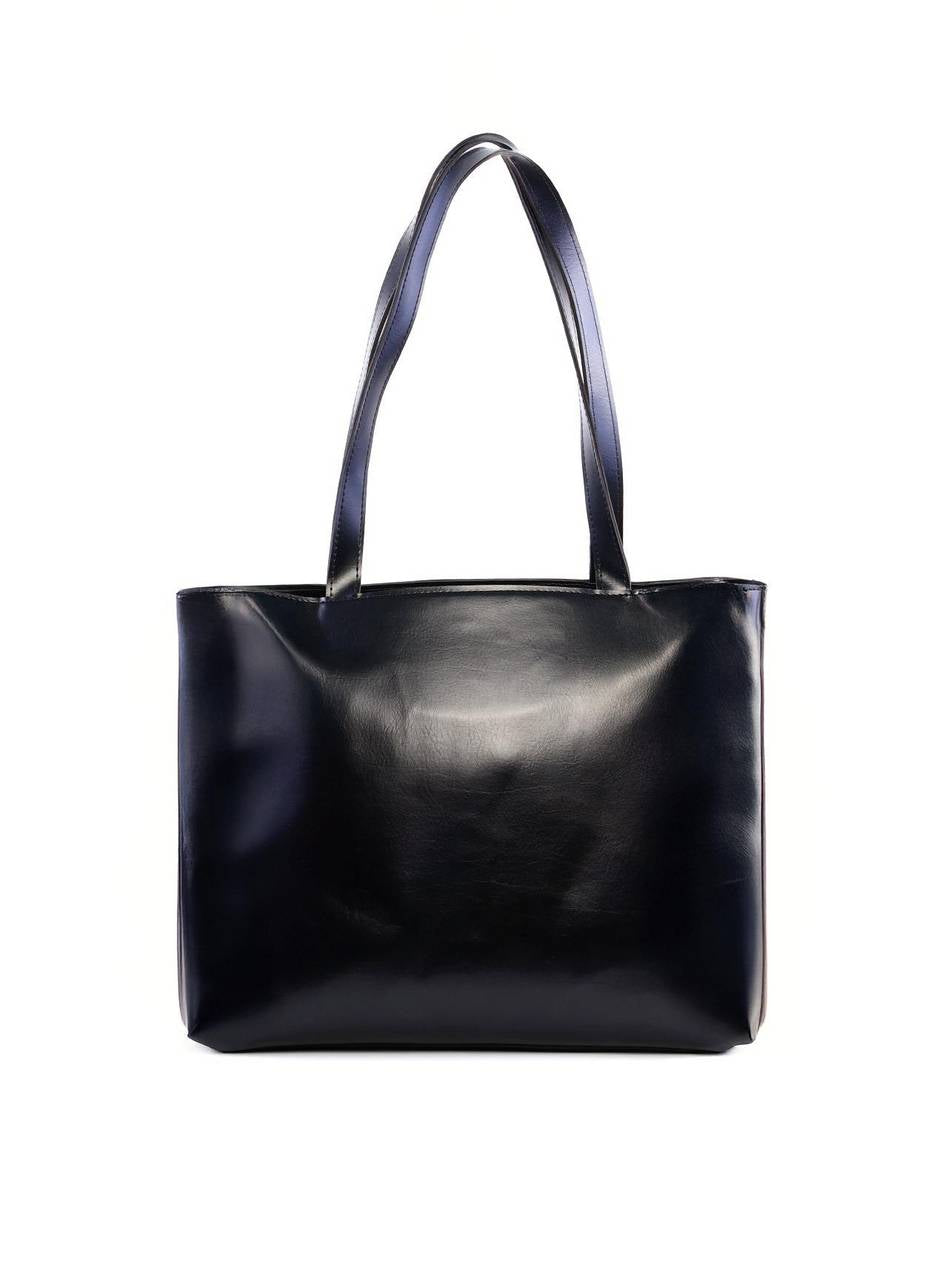 Bolsa Shopper com Bolso Frontal - Preta BSI-6264 - PR