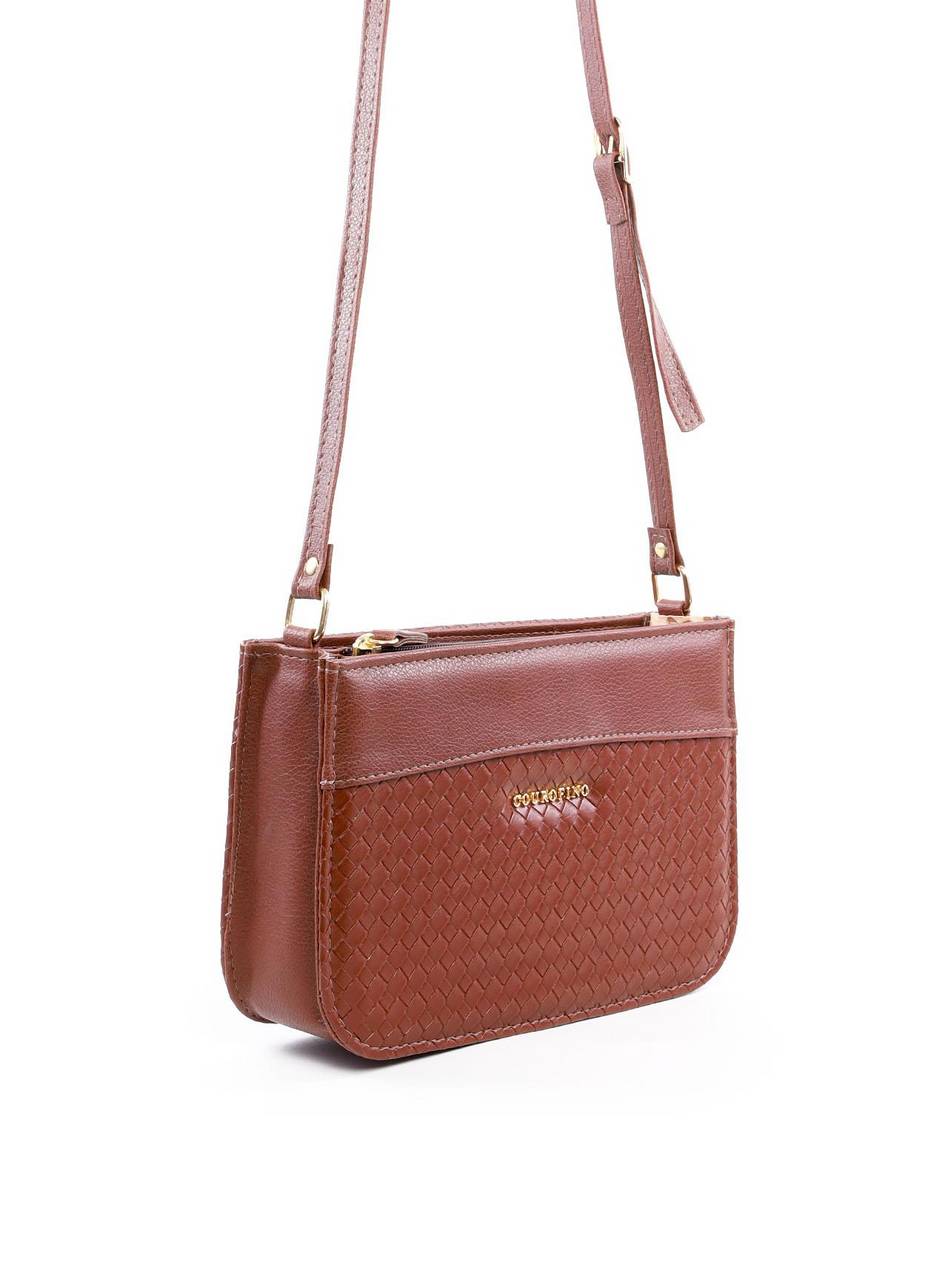 Bolsa Tote Quadrada Estruturada - Cacau BSI-6284 - CA