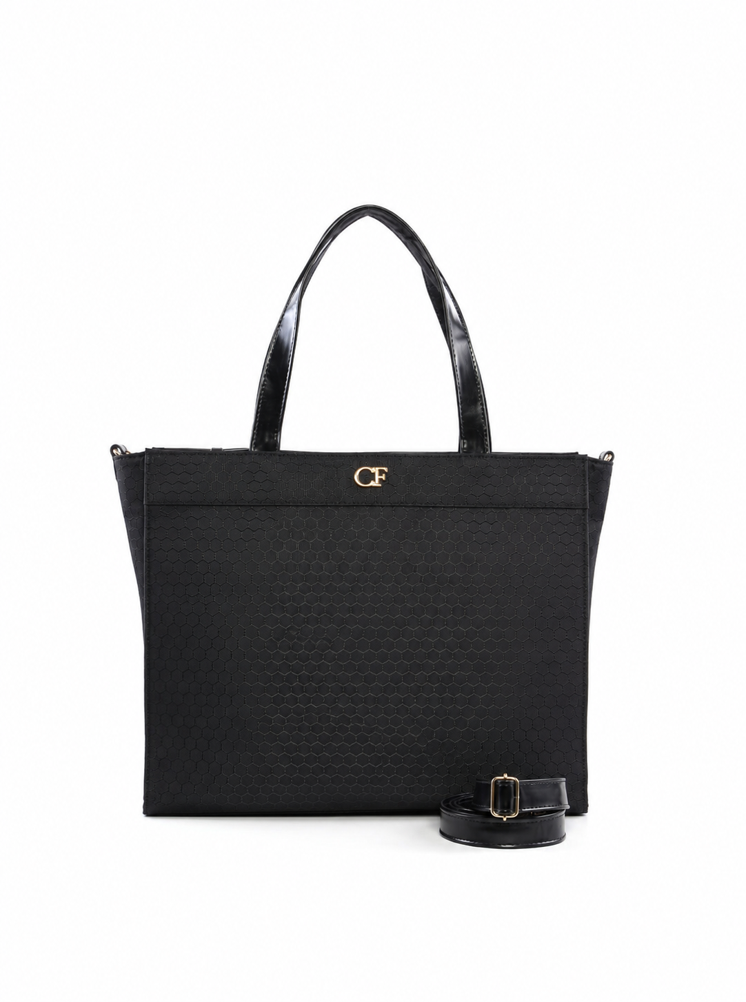 Bolsa Tote com Alça Dupla - Preta BSI-6220 - PR