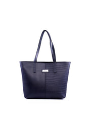 Bolsa Tote Tiracolo com Texturas - Preta BSI-5972 - PR