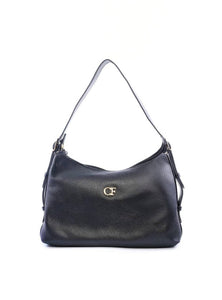 Bolsa Hobo Tiracolo com Fivelas e Passantes - Preta BSI-6063 - PR