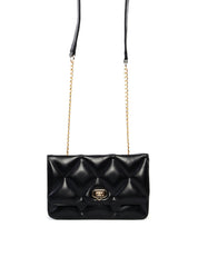 Bolsa Satchel Pequena Transversal com Matelassê BSI-6522 - PR