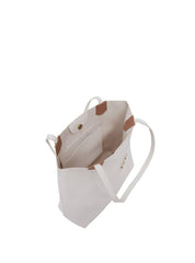 Bolsa Shopper Média Tiracolo Frente Lisa Branca BSI-5139 - BR
