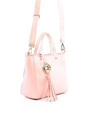 Bolsa Tote Quadrada com Barbicacho - Nude BSI-6273 - NU