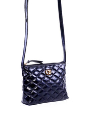 Bolsa Transversal Matelassê Pequena - Preta BSI-6319 - PR