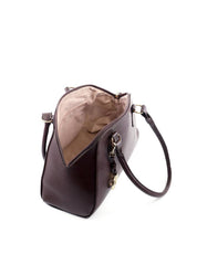 Bolsa Tote com Detalhe de Chaveiro CF - Cacau BSI-6176 - CA