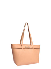 Bolsa Feminina Tote Tiracolo Nude BSI-5806 - NU