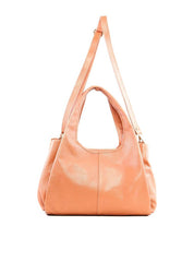 Bolsa Hobo com Três Divisórias - Nude BSI-6245 - NU