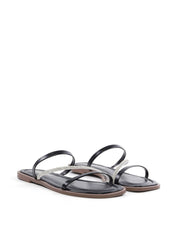 Rasteira Tiras Finas com Strass SDI-12255 - PR