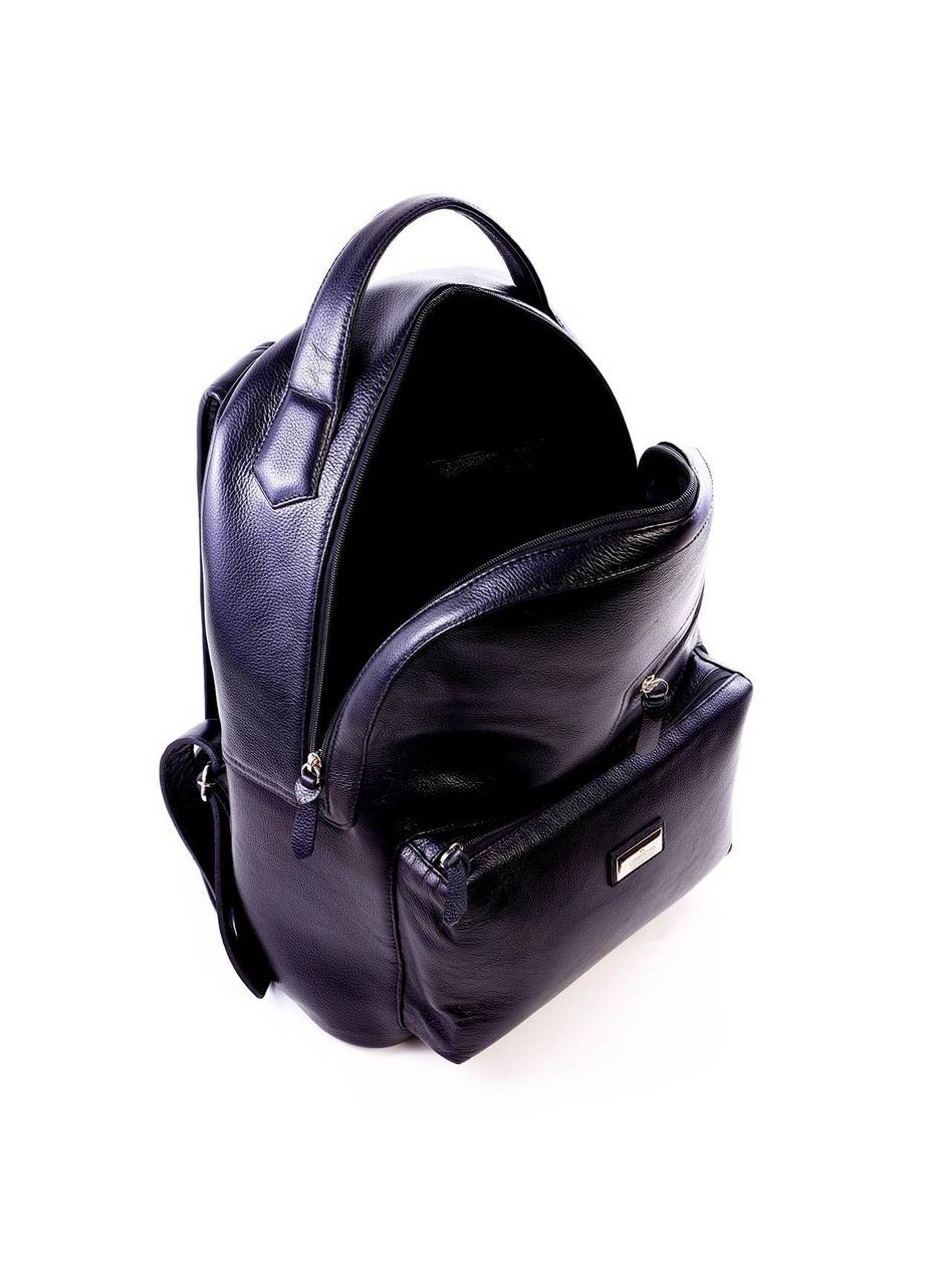 Mochila Masculina Executiva em Couro - Preta MEI-458 - PR