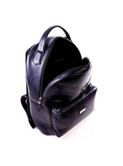 Mochila Masculina Executiva em Couro - Preta MEI-458 - PR