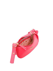 Bolsa Clutch Couro Pequena Alça Regulável Pink BSI-5693 - PK