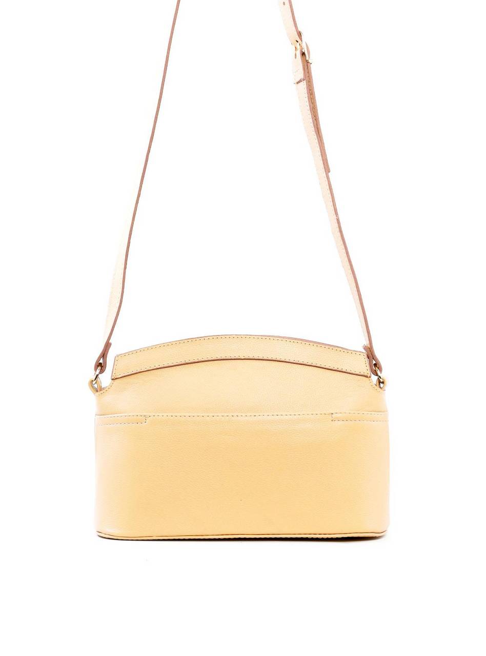 Bolsa Transversal Arredondada - Nude BSI-6449 - NU