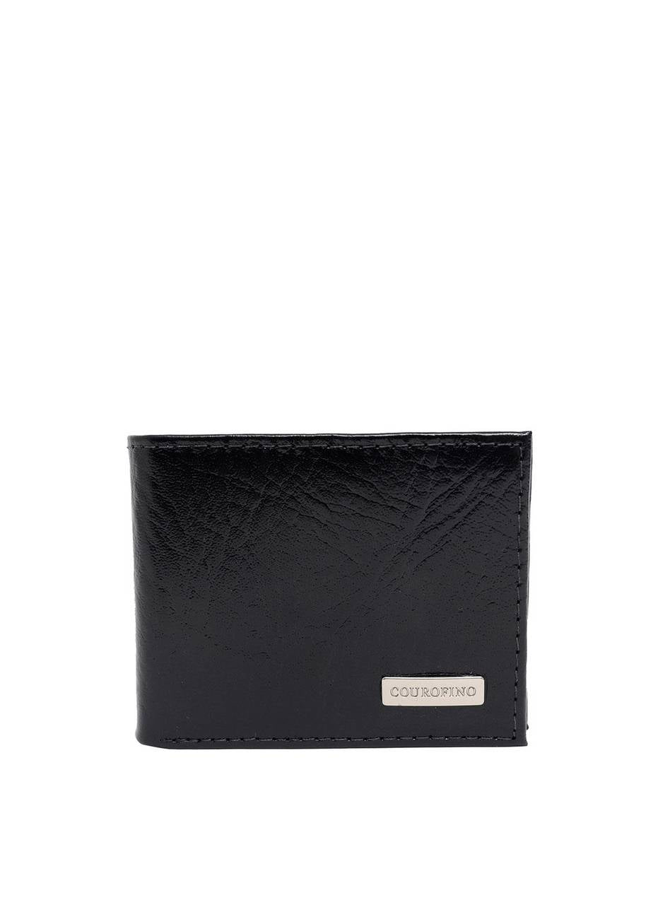 Carteira Masculina Clássica Couro Porta Cédulas Preta CAI-533 - PR