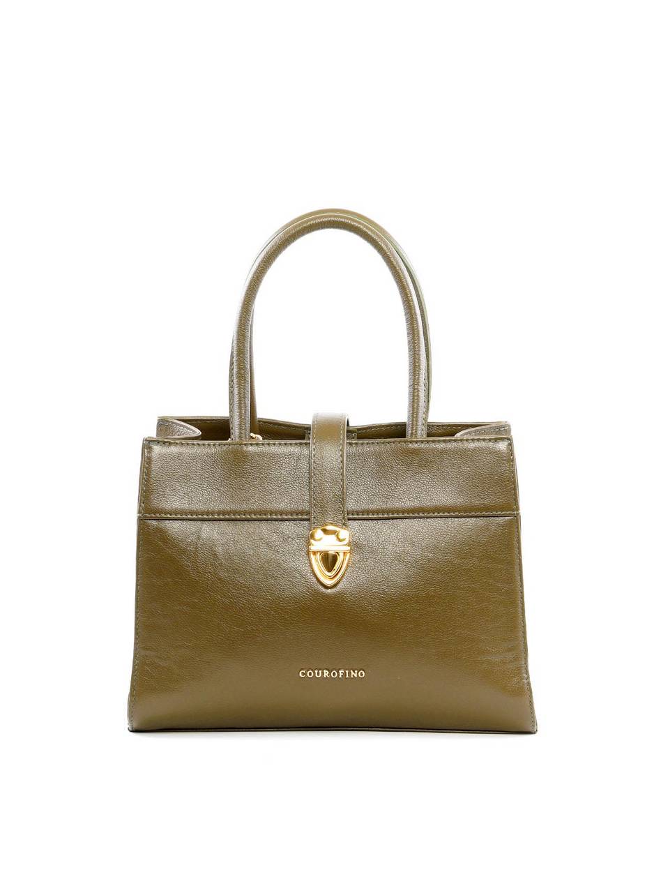 Bolsa Tote com Alça Dupla e Divisórias - Verde BSI-6444 - VD