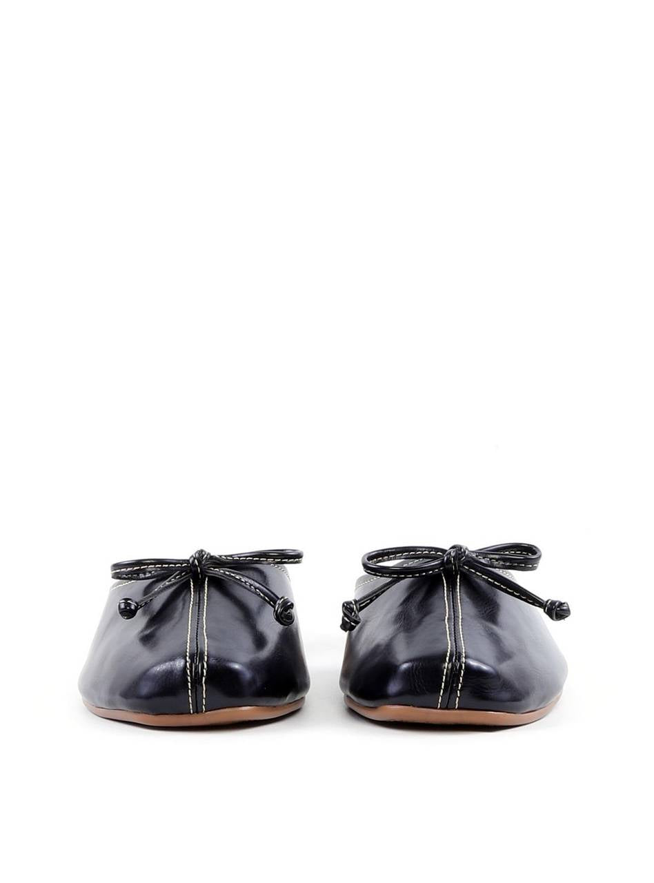 Mule Bico Quadrado Recorte Laço - Preto SDI-12059 - PR