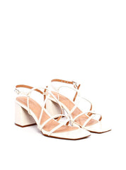 Sandália Bloco com Tiras Entrelaçadas - Fenno SDI-11935 - FE