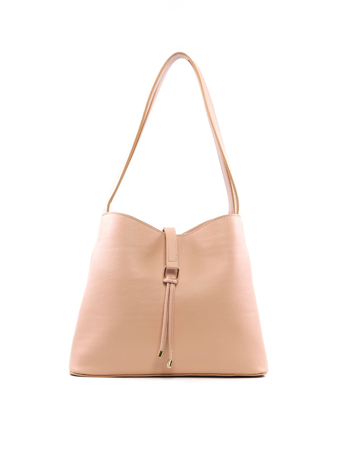 Bolsa Bucket Média Tiracolo com Três Divisórias BSI-6501 - NU
