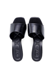 Tamanco Salto Kitten com Tira Larga - Preto SDI-11908 - PR