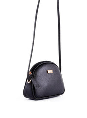 Bolsa Tote Transversal Arredondada - Preta BSI-6343 - PR