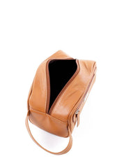 Necessaire Masculina Alça Ziper Couro Castor NSI-123 - CS