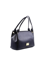 Bolsa Tote de Mão com Detalhe em Nó - Preta BSI-6219 - PR