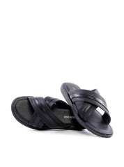 Chinelão Masculino com Tiras Cruzadas - Preta SDI-12162 - PR