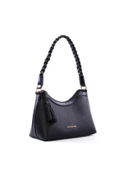 Bolsa Baguette Alça Trançada - Preta BSI-6402 - PR