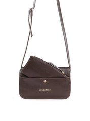 Bolsa Clutch Transversal com Bolso Removível - Cacau BSI-6417 - CA
