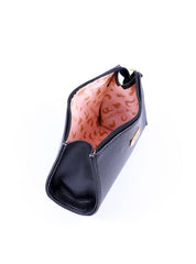 Necessaire Quadrada com Barbicacho - Preta NSI-149 - PR