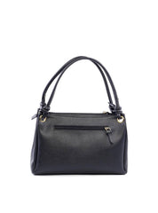 Bolsa Tote de Mão com Detalhe em Nó - Preta BSI-6219 - PR