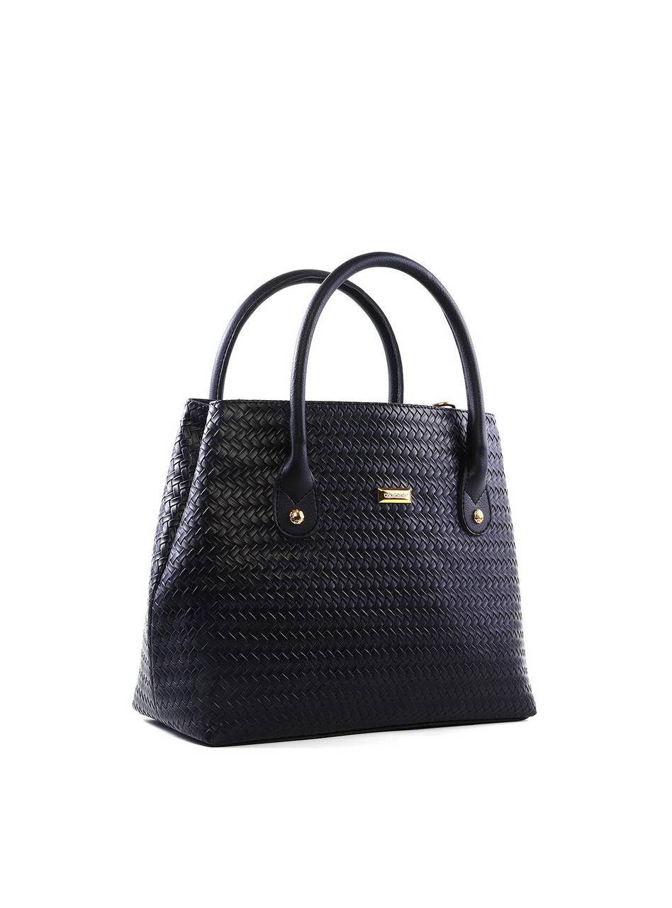 Bolsa Tote Grande com Duas Divisórias - Preta BSI-6389 - PR