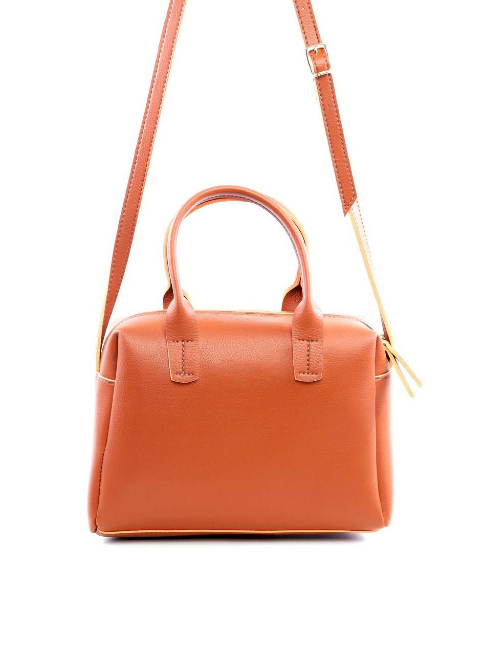 Bolsa Baú Transversal com Bolso Frontal - Castor BSI-6062 - CS