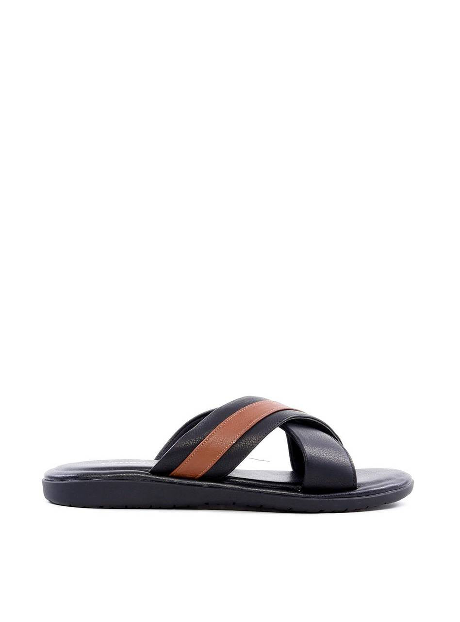 Chinelão Masculino com Tiras Cruzadas - Preta SDI-12162 - PR