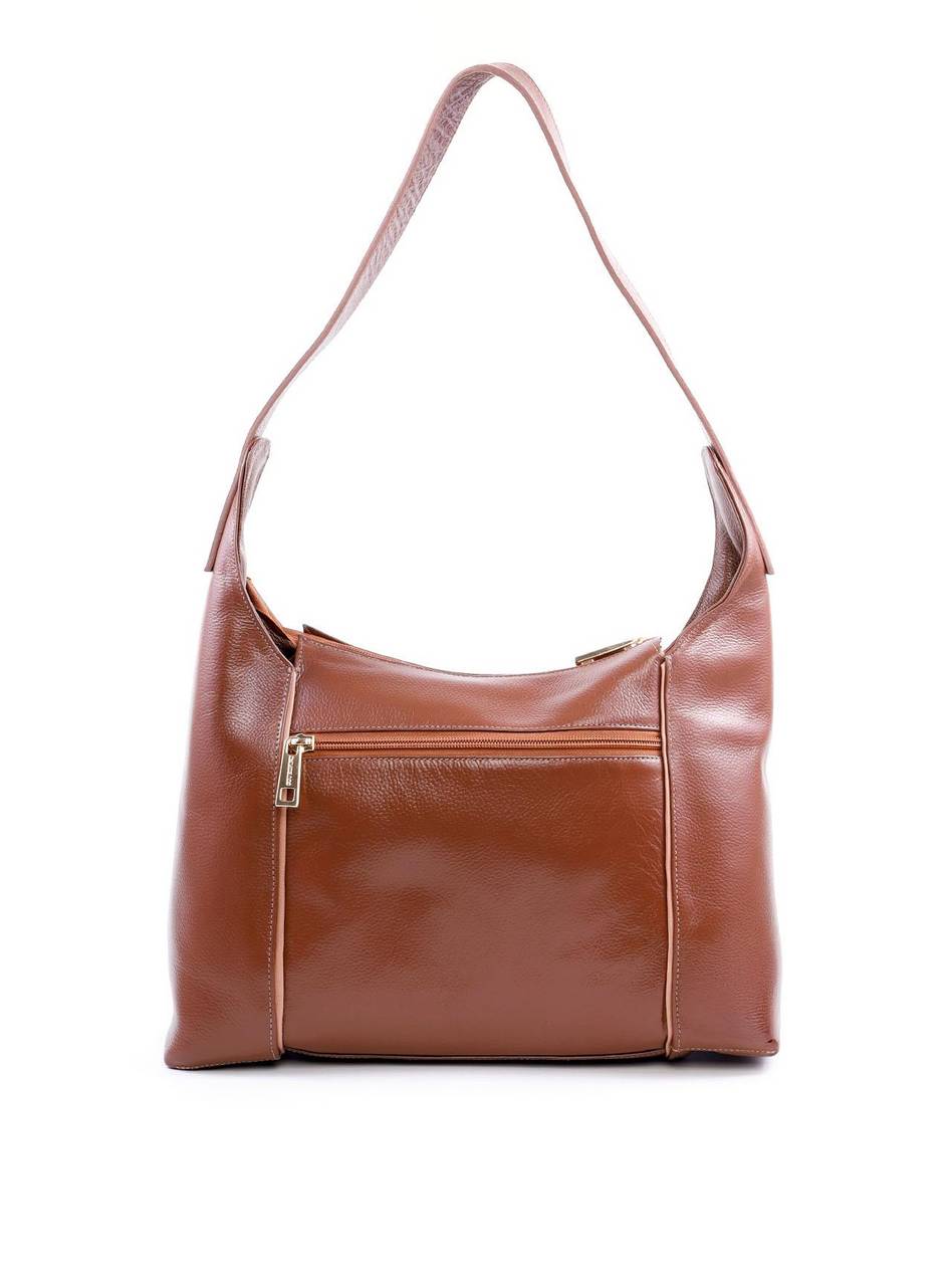 Bolsa Hobo Tiracolo Detalhes de Costura - Castor BSI-6083 - CS