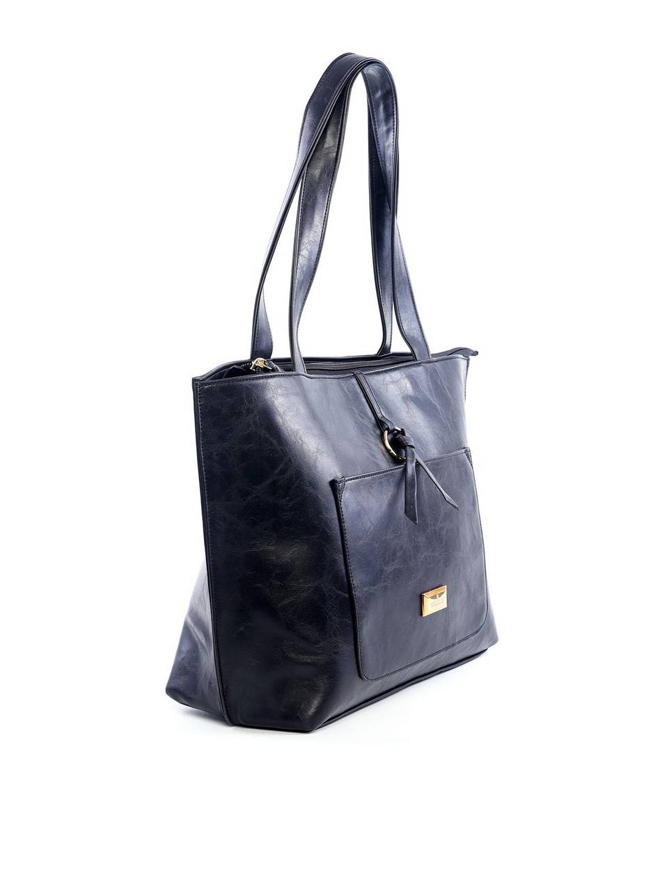 Bolsa Shopper com Detalhe de Argola - Preta BSI-6162 - PR
