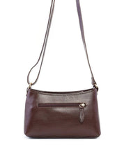 Bolsa Tote de Couro em Tressê com Barbicacho - Cacau BSI-6204 - CA