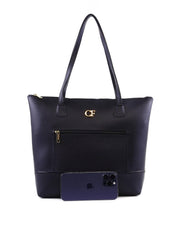 Bolsa Shopper Tiracolo com Frizo - Preta BSI-6373 - PR